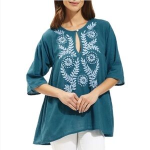 Roller Rabbit Frankie Top in Teal, New with Tags